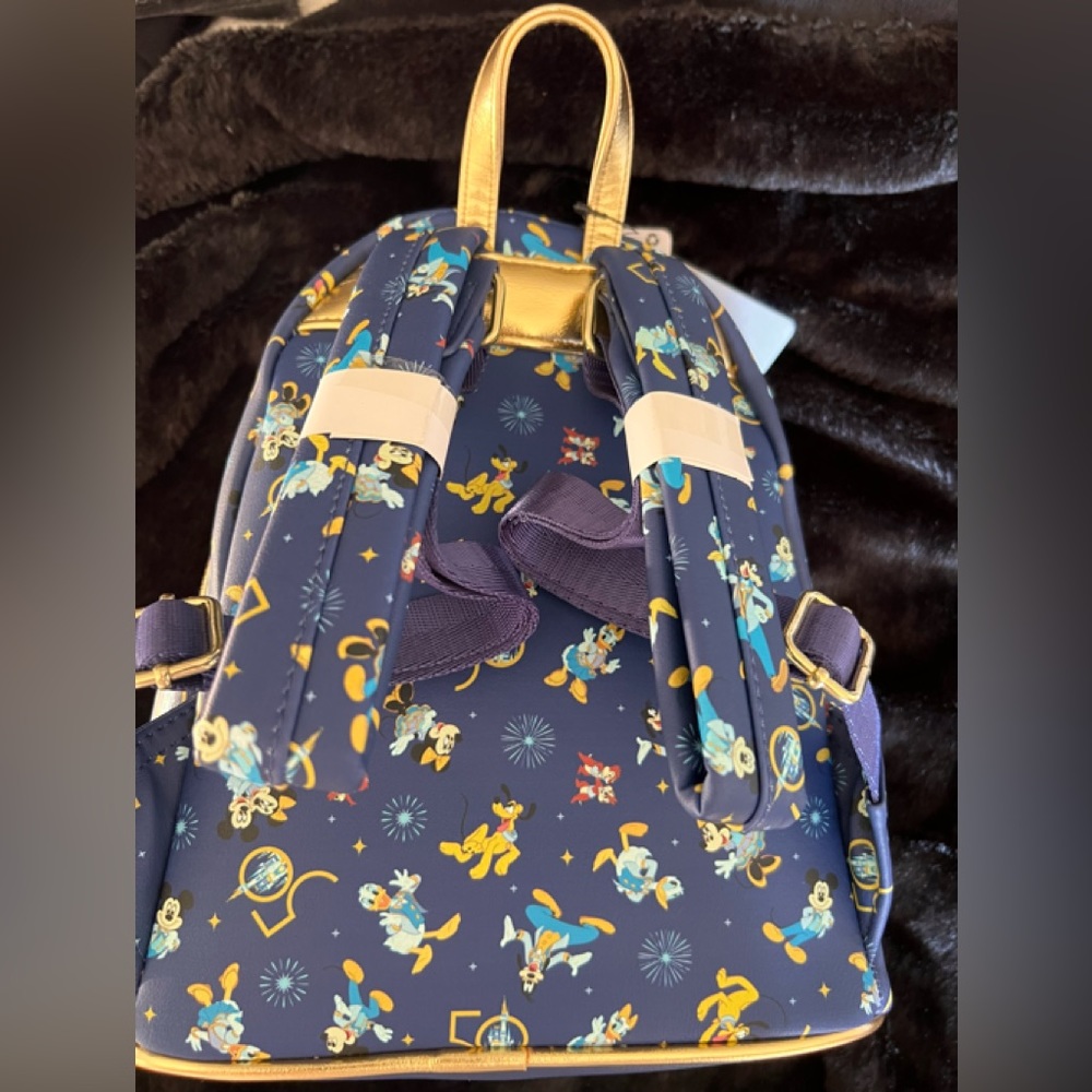 Disney 50th Anniversary Mickey and Friends Loungefly - Picture 2 of 4